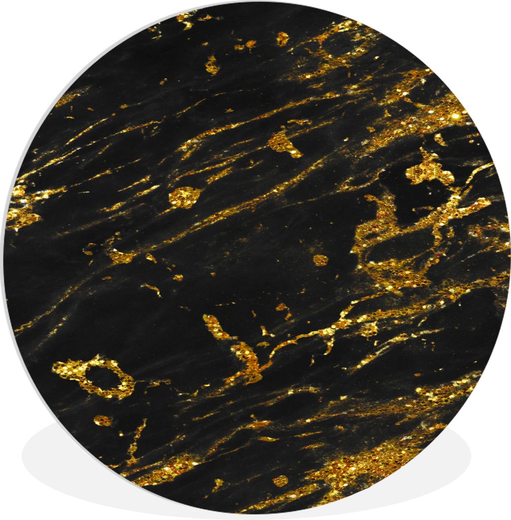 MuchoWow - Wand-Kreis - Wohnzimmer - Bild - Runde - Wanddeko - Dibond - Kunstdrucke