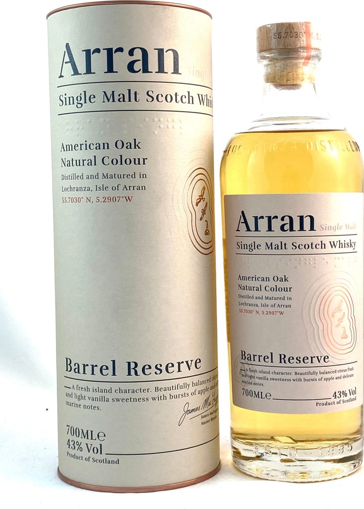 Arran Barrel Reserve Single Malt Scotch Whisky 0,7l, alc. Produktbild 