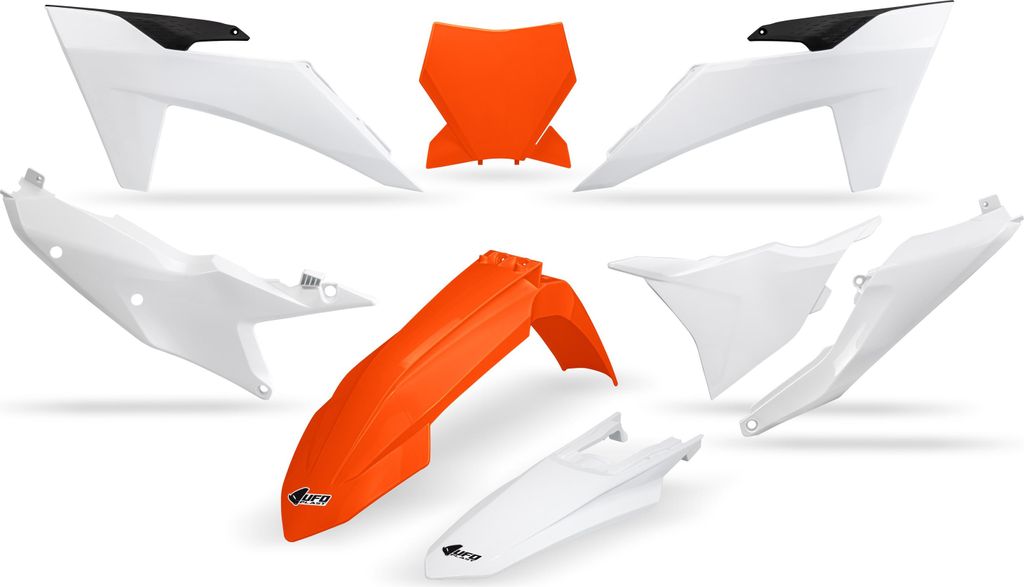 UFO PLAST Verkleidungssatz Für KTM-Modelle Aus ho OEM, orange /