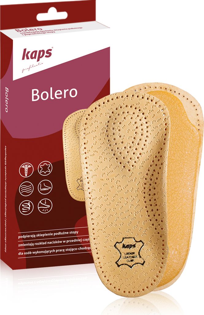 Kožené profilované stielky Kaps Bolero - veľkosť 38 EUR Obrázok produktu 