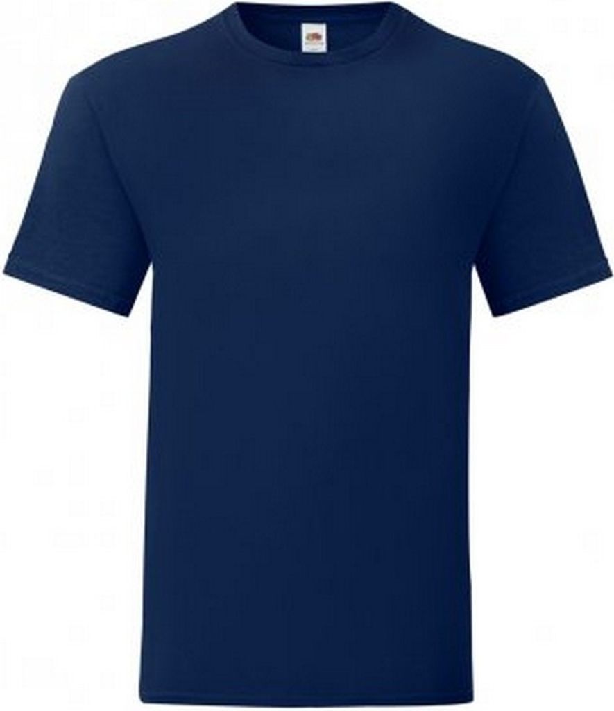 Fruit Of The Loom Herren T-Shirt Iconic PC3389 (S) (Marineblau)