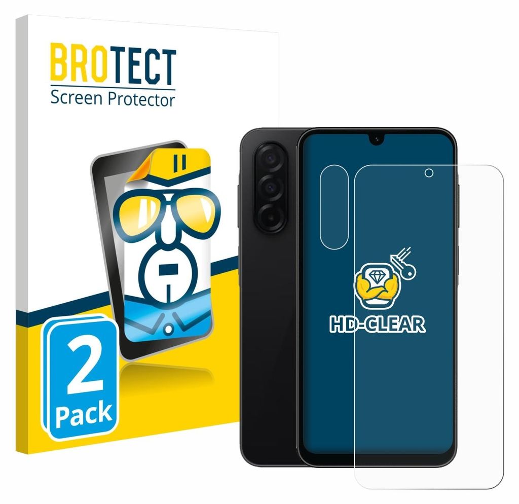 A product packaging for screen protectors, showing a smartphone and a screen protector.