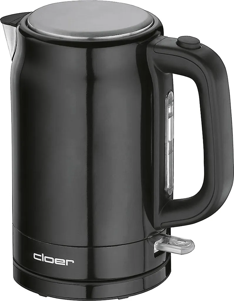 Bouilloire électrique Cloer 4520 : fini le calcaire avec ses 1,7l noir