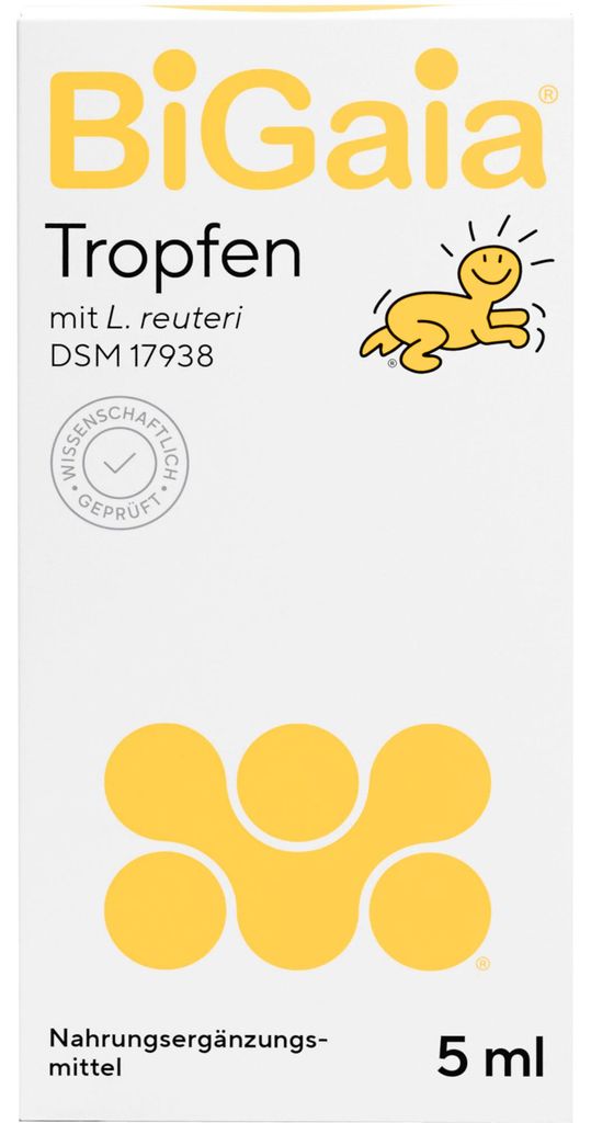 BiGaia s kapkami L. reuteri, 5 ml kapek Obrázek produktu 