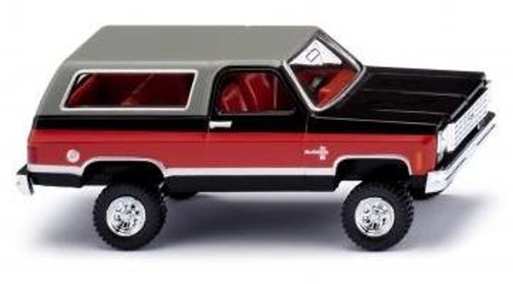Wiking 011104 - 1/87 Chevrolet K5 Blazer - schwarz - Neu
