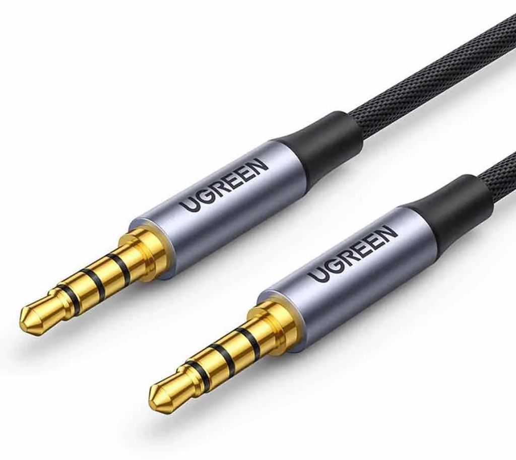 Kábel AUX mini jack 3,5 mm - 2 m čierny KP15002 Obrázok produktu 