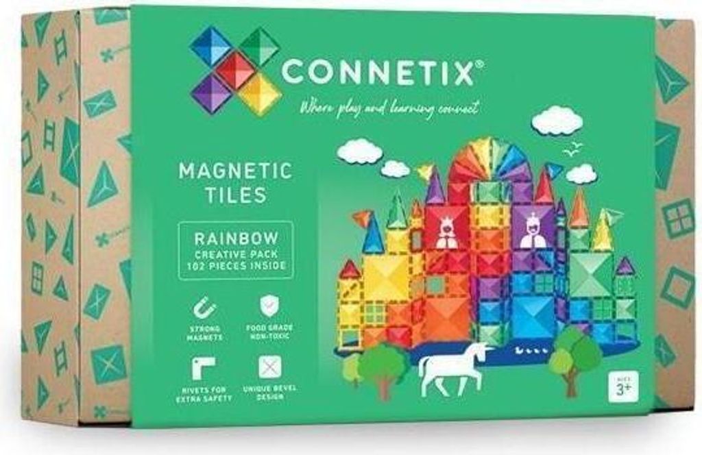 Connetix Rainbow Creative Pack 102 pc Produktbild 