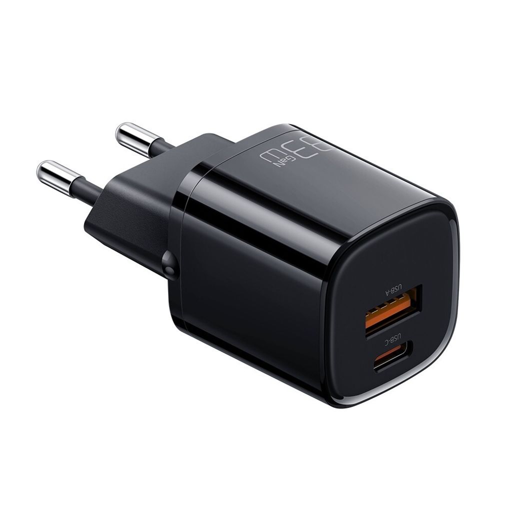 Mcdodo CH-0151, Nano Charger / Ladegert, USB-A + USB-C, 33W, schwarz