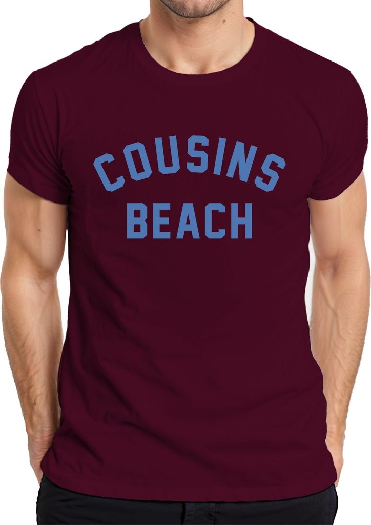 Cousins Beach The Summer I Got Pretty Herren T-Shirt, Burgundy, XXL