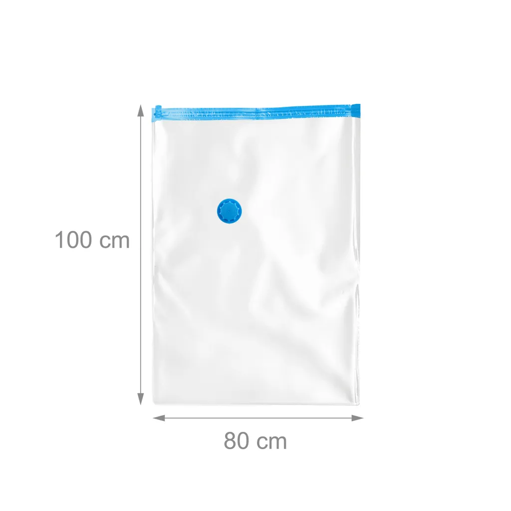 Sac de compression textile XL hermétique et réutilisable - Lot de 12