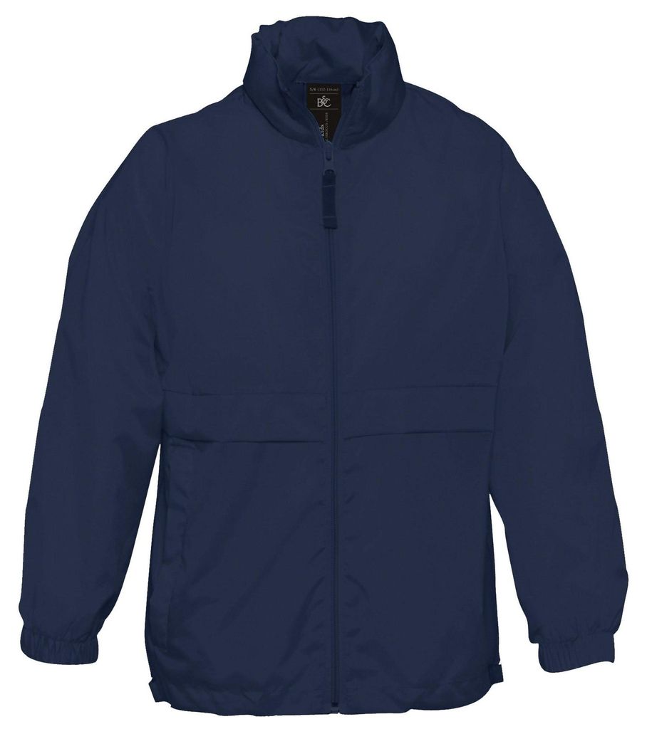 B&C Sirocco Leichte Kinderjacke FK100 (3/4 Jahre (104)) (Marineblau)