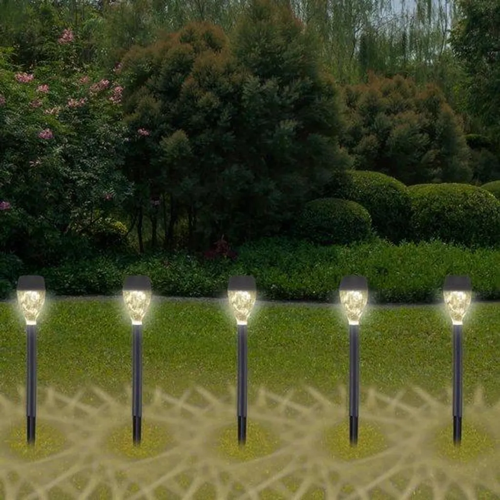Lampe Solaire de Jardin IP44 : Solution Éclairage LED Automatique Lot 5