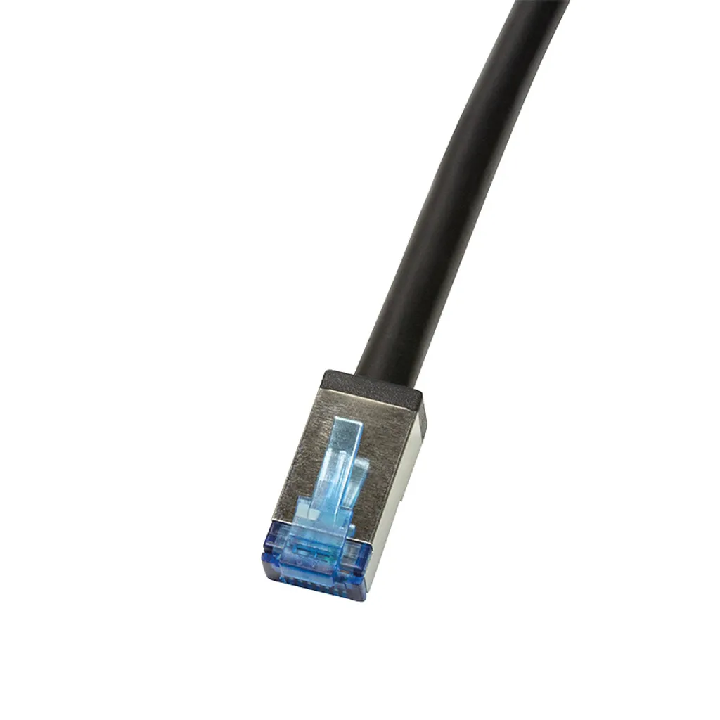 Cavo Patch Esterno LogiLink Professional 40m S/FTP Cat. 6A Nero CU - 1