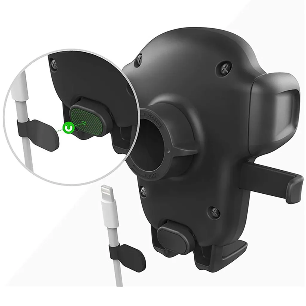 Support Smartphone Voiture pour Grille d'Aération avec Fixation Rapide - 8