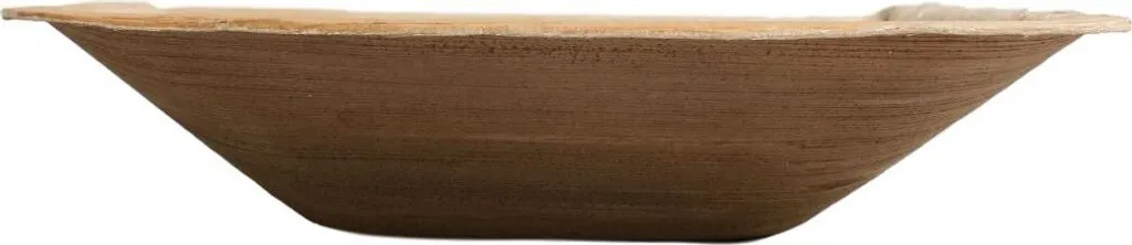 Bol Carré Biodégradable 18 cm en Feuille de Palme - Eco-responsable