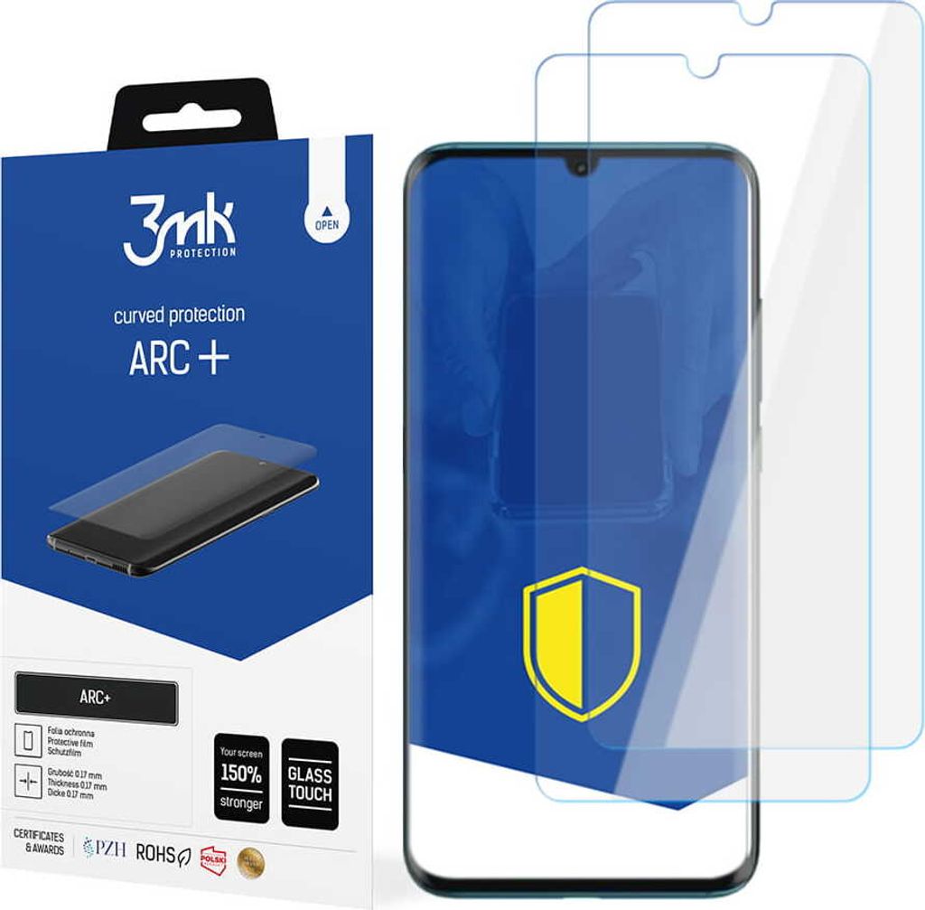 3mk Display Schutzfolie ARC+ für TCL 10 Plus 0,17mm Self-Heal (2 Stück)