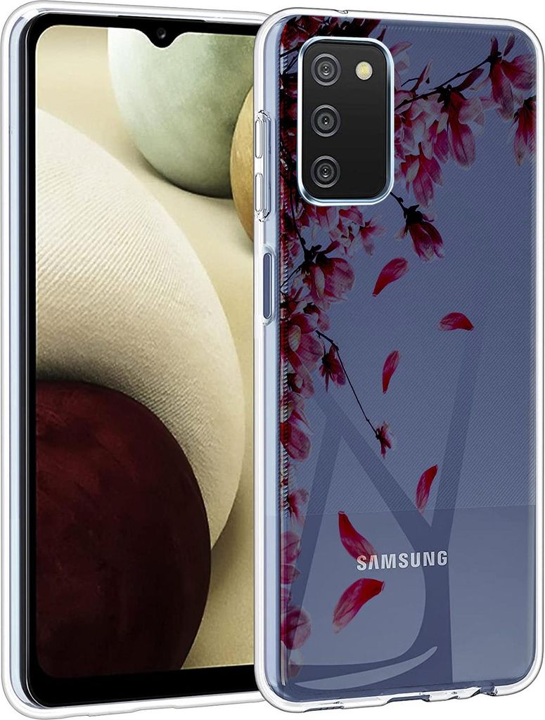 Handyhülle für Samsung Galaxy A02s Hülle Silikon Motiv Muster Case Schutzhülle