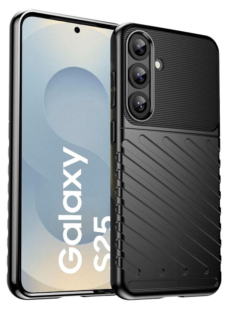 Handyhülle für Samsung Galaxy S25 Plus Hülle Thunder Case TPU rutschfeste Schutzhülle