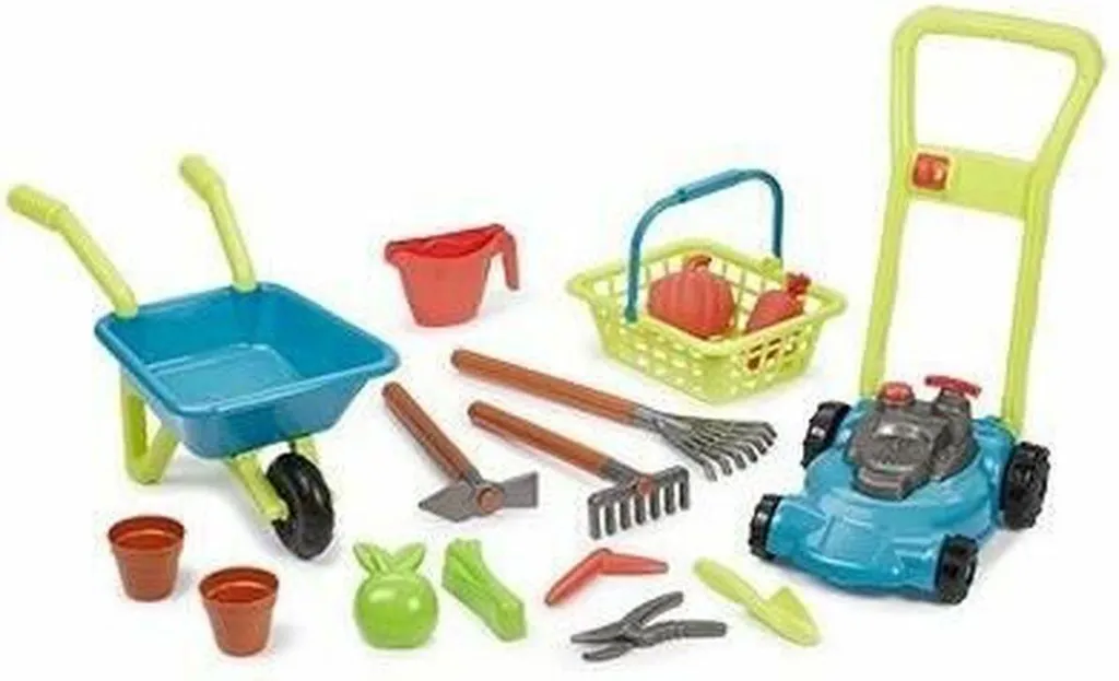 Outils de jardinage enfant Ecoiffier pour apprendre à planter en lot
