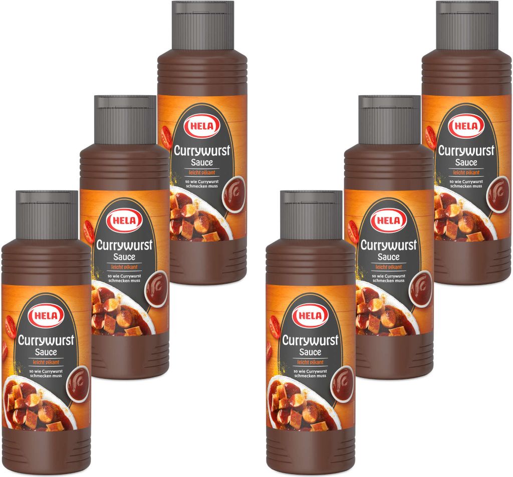 Hela - Currywurst sauce - 6x 300ml