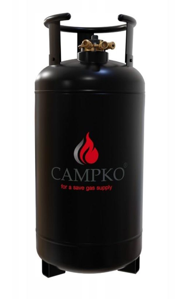 Plynová fľaša CAMPKO s objemom 36 litrov s viacfunkčným Obrázok produktu 