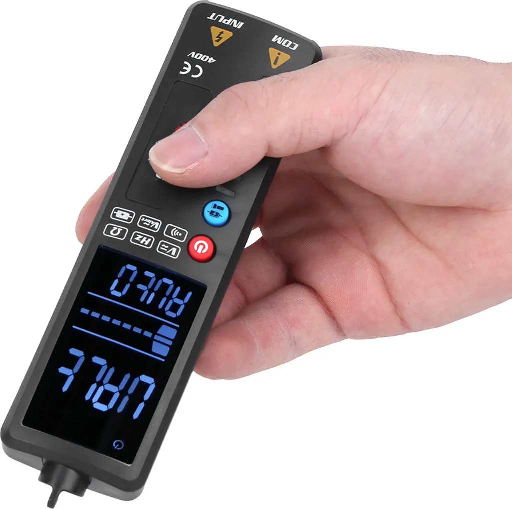Multimètre bi-mode intelligent avec écran LCD et testeur de fréquence - 4