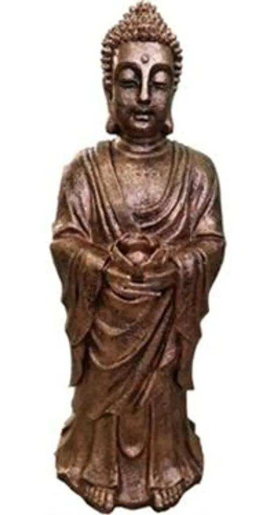 Statue de Bouddha Décorative Grande Taille 60 cm pour le Salon