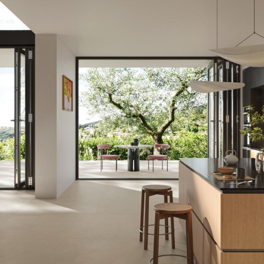 Fliesen Harzoptik Beige 120x120 cm CASA39 Marazzi Resin