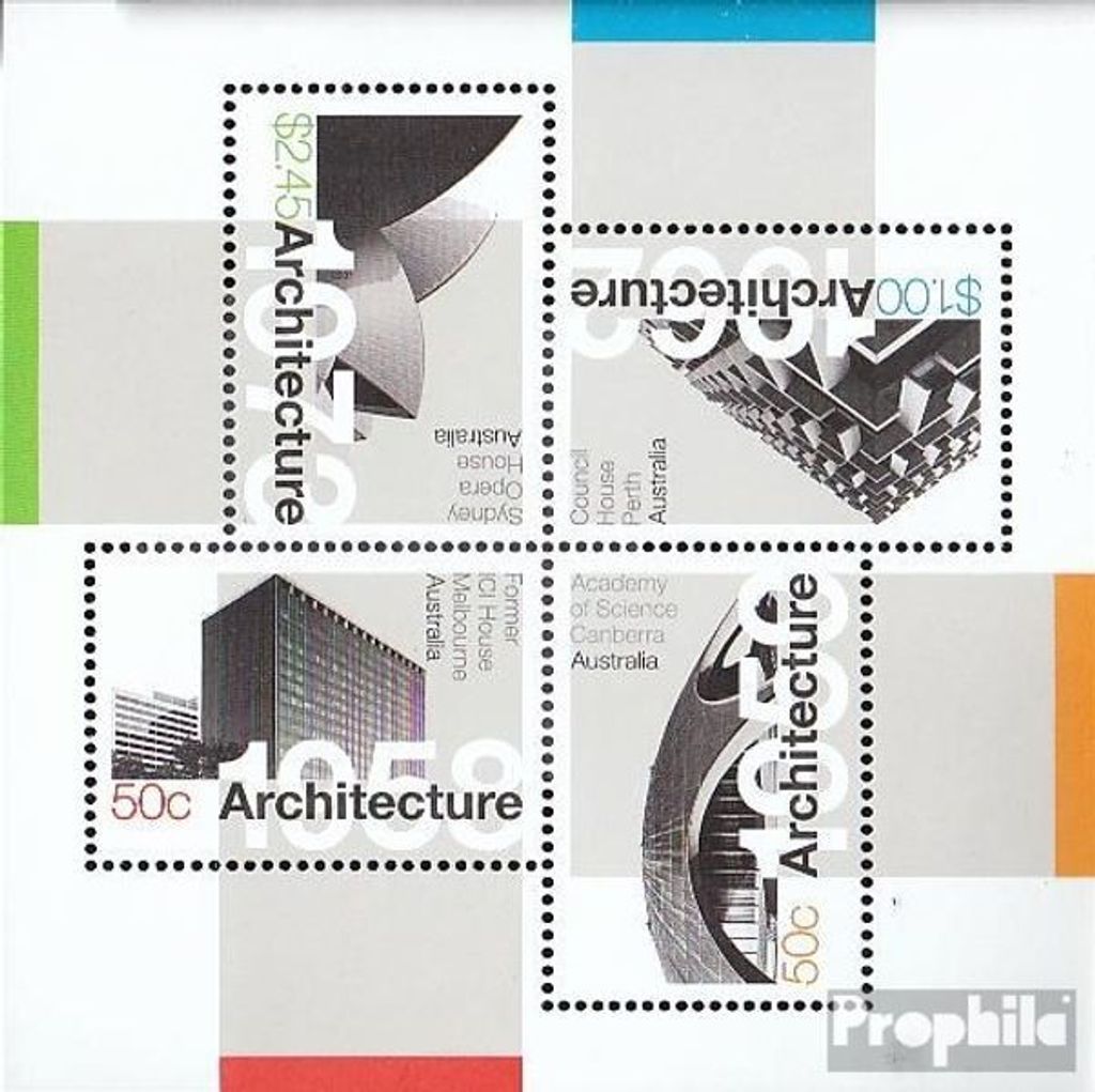 Briefmarken Australien 2007 Mi Block71 (kompl.Ausg.) Produktbild 
