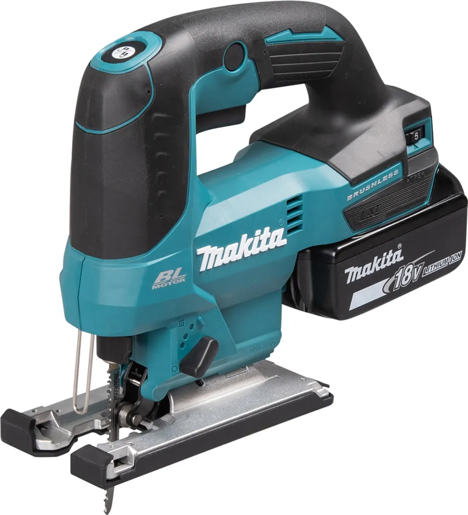 Scie sauteuse MAKITA DJV184RTJ idéale pour découper le bois et l'acier