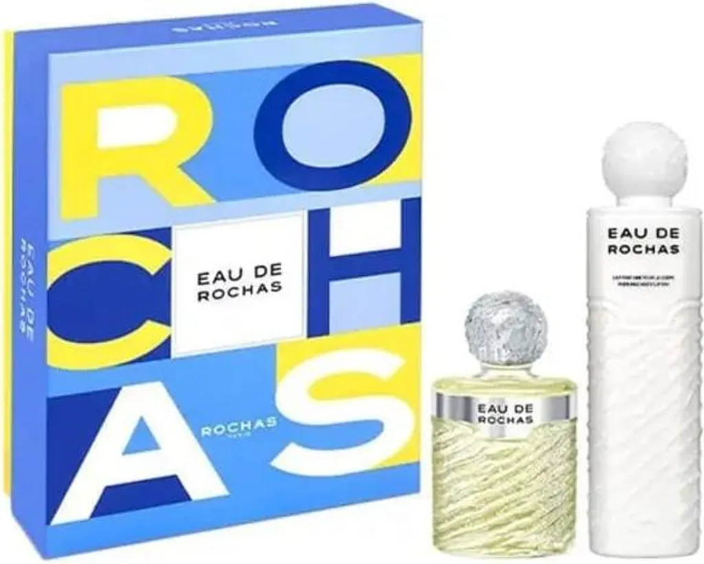 Parfum Eau de Rochas Coffret Duo Fraîcheur 220ml et Corps 500ml