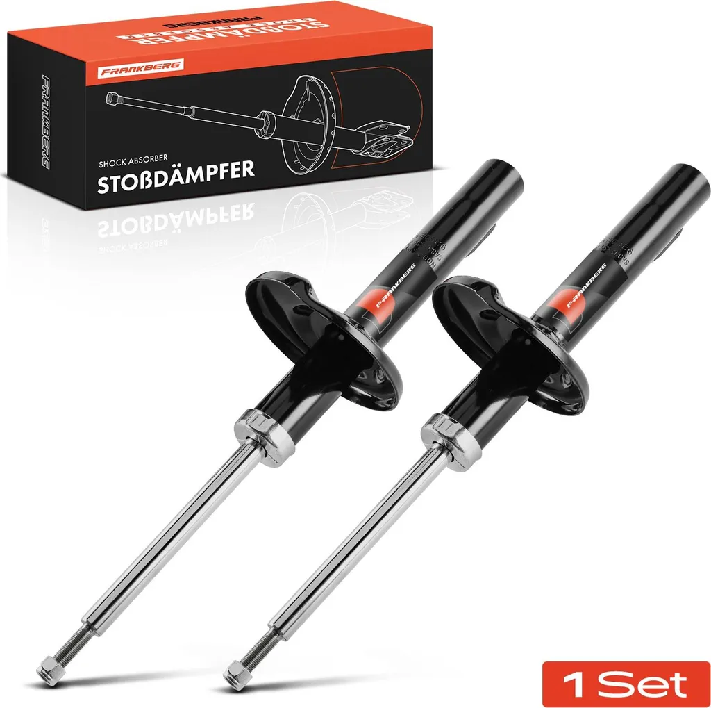 Frankberg 2x Amortisseurs Avant pour Skoda Felicia I II et VW Caddy II