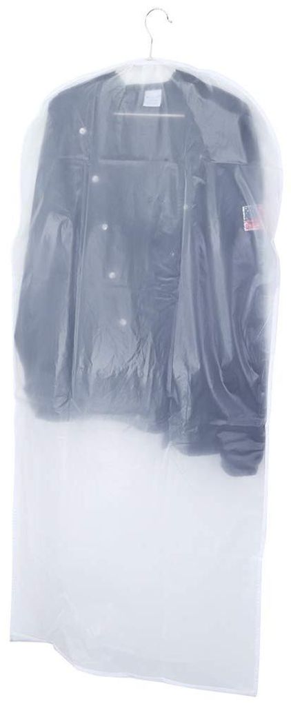 5 Kleidersäcke zum Aufhängen, transparente Kleidersäcke 60 x 100 cm, atmungsaktive Kleidersäcke für Anzüge, Mäntel, Abendkleider, Jacken und...