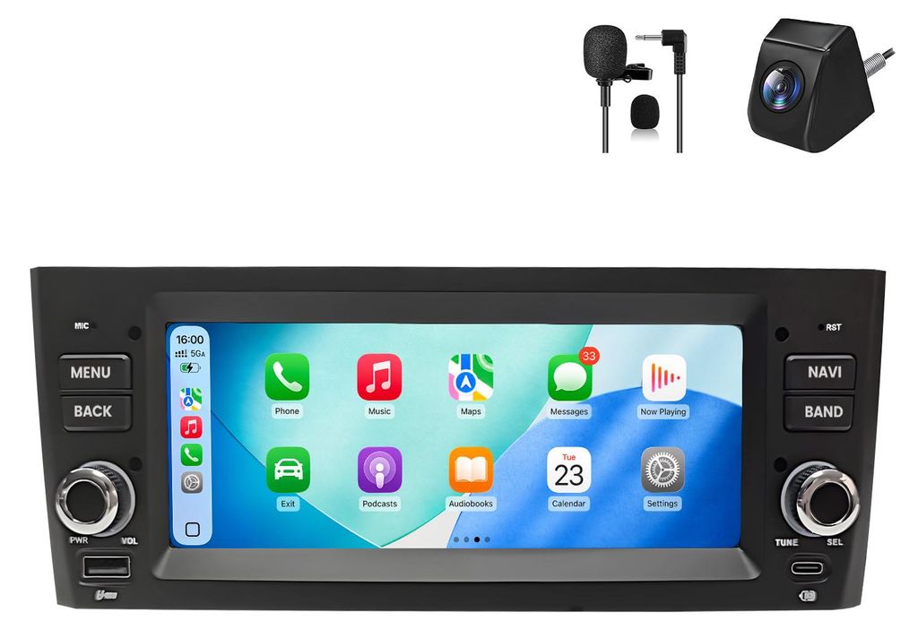Autorádio pre Fiat Grande Punto 2007-2012 Android 7" 64GB Obrázok produktu 