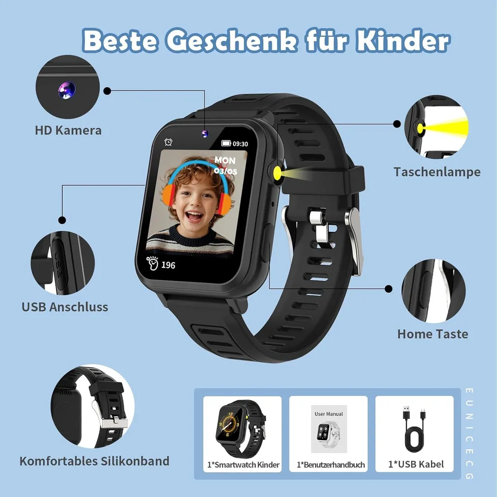 Smartwatch Bambini MP3 e 24 Giochi - Test e Recensione Prodotto - 3