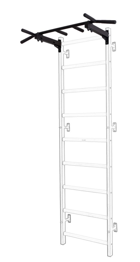 BenchK PB 310B, 150 kg, Wand, Schwarz, Weiß, Stahl, 1164 mm, 8 kg
