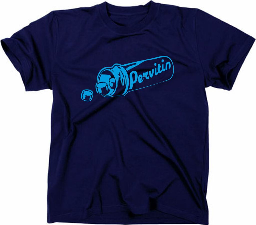 Styletex23 T-Shirt #1 Crystal Meth Pervitin, navy, S