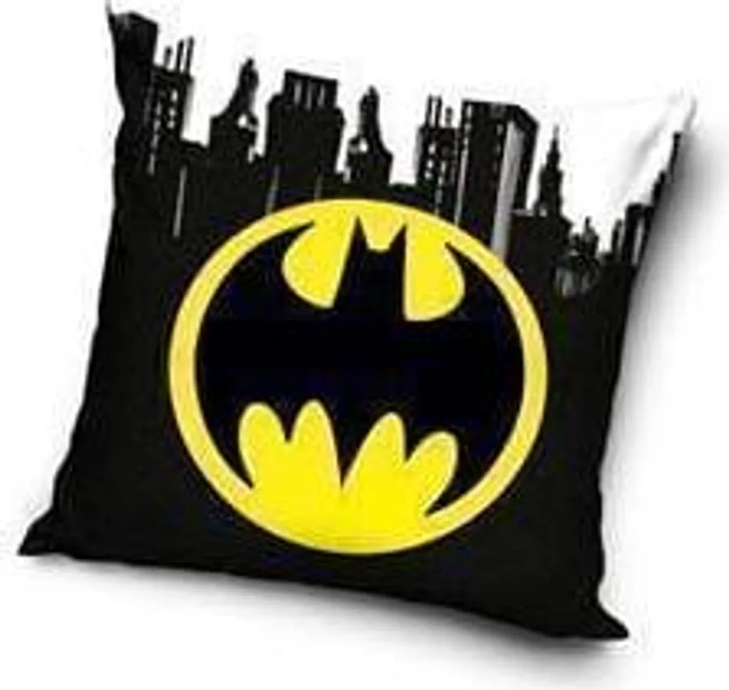 Oreiller Batman 40x40 en velours : fini les réveils difficiles pour fan