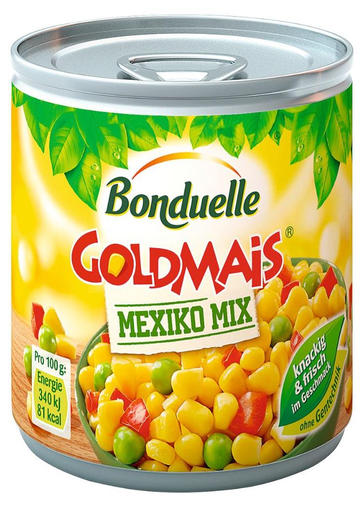 Bonduelle Mexiko Zeleninová směs s hráškem, kukuřicí a Obrázek produktu 