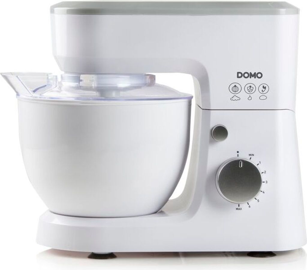 Domo DO9241KR, 4 l, Weiß, Tasten, Drehregler, 600 W, 410 mm, 264 mm