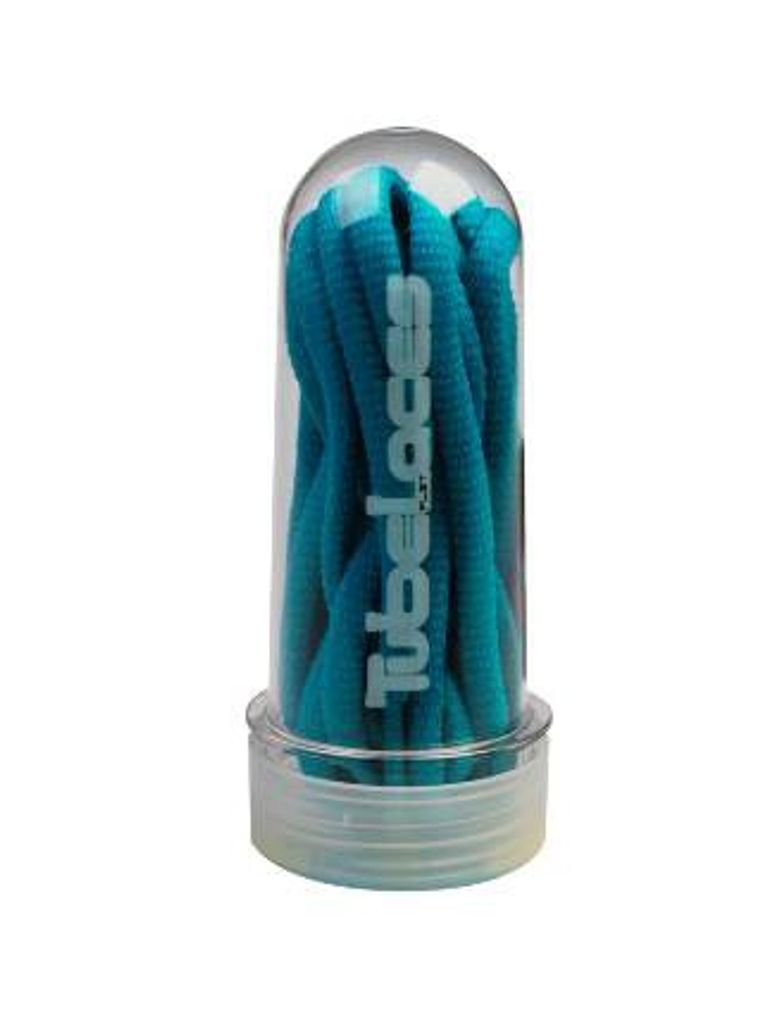TUBELACES NEON TURQUOISE 130 cm Schnürsenkel, Einheitsgröße
