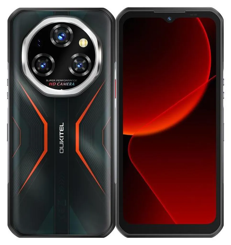 Smartphone Incassable Oukitel WP55 6.6 pouces 256GB Mobile de Chantier