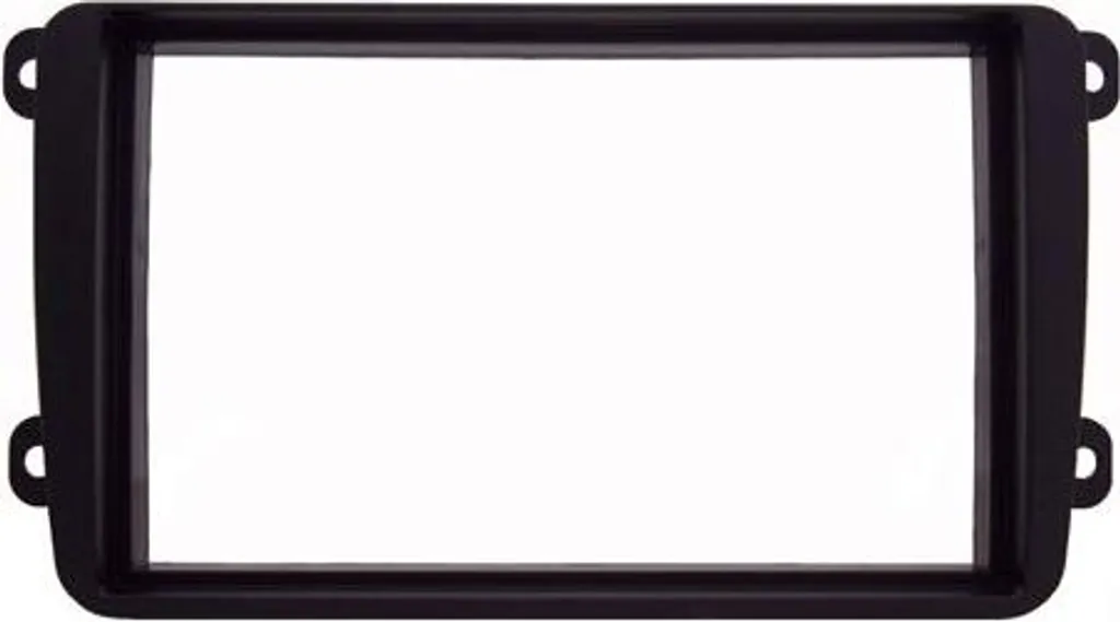 Solution Façade Double ISO pour VW Golf V et Caddy sans Vide de Console