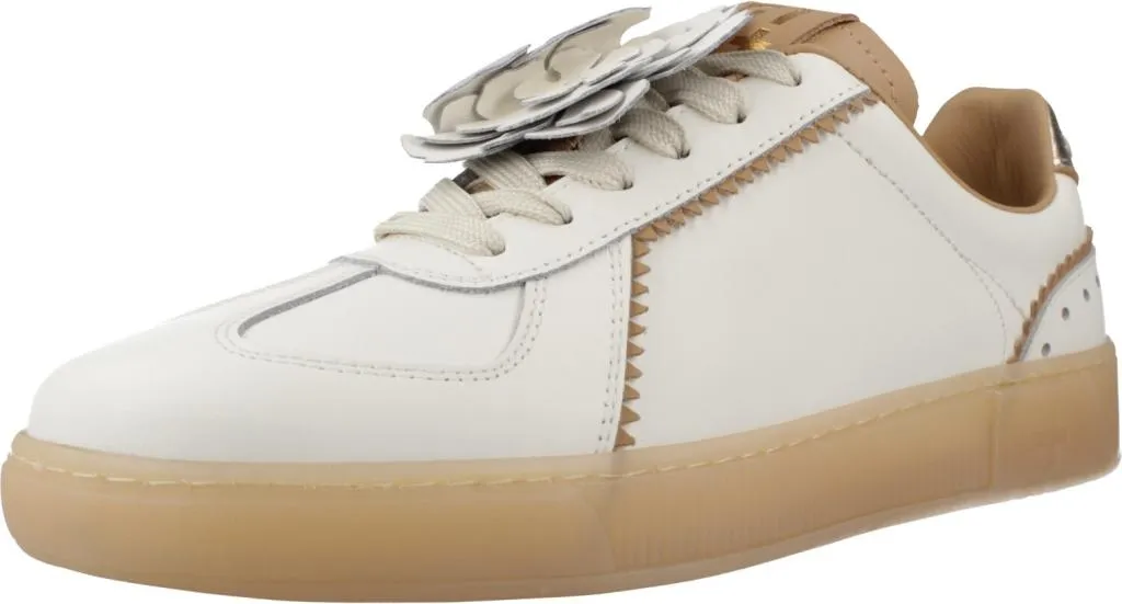 Basket Gio Blue1021 Blanche Femme - Dites Adieu aux Pieds Fatigués
