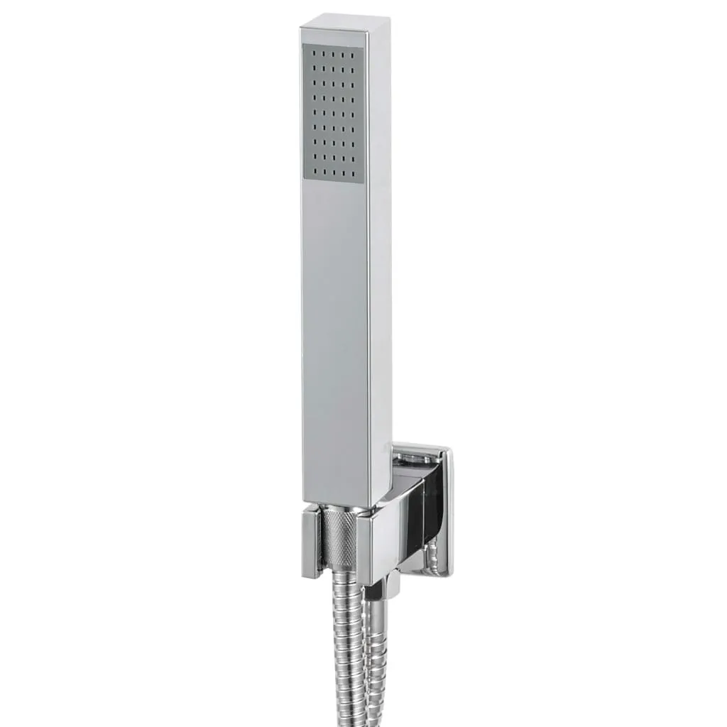Colonne de douche en inox 201 argentée avec mitigeur et pommeau haut - 4