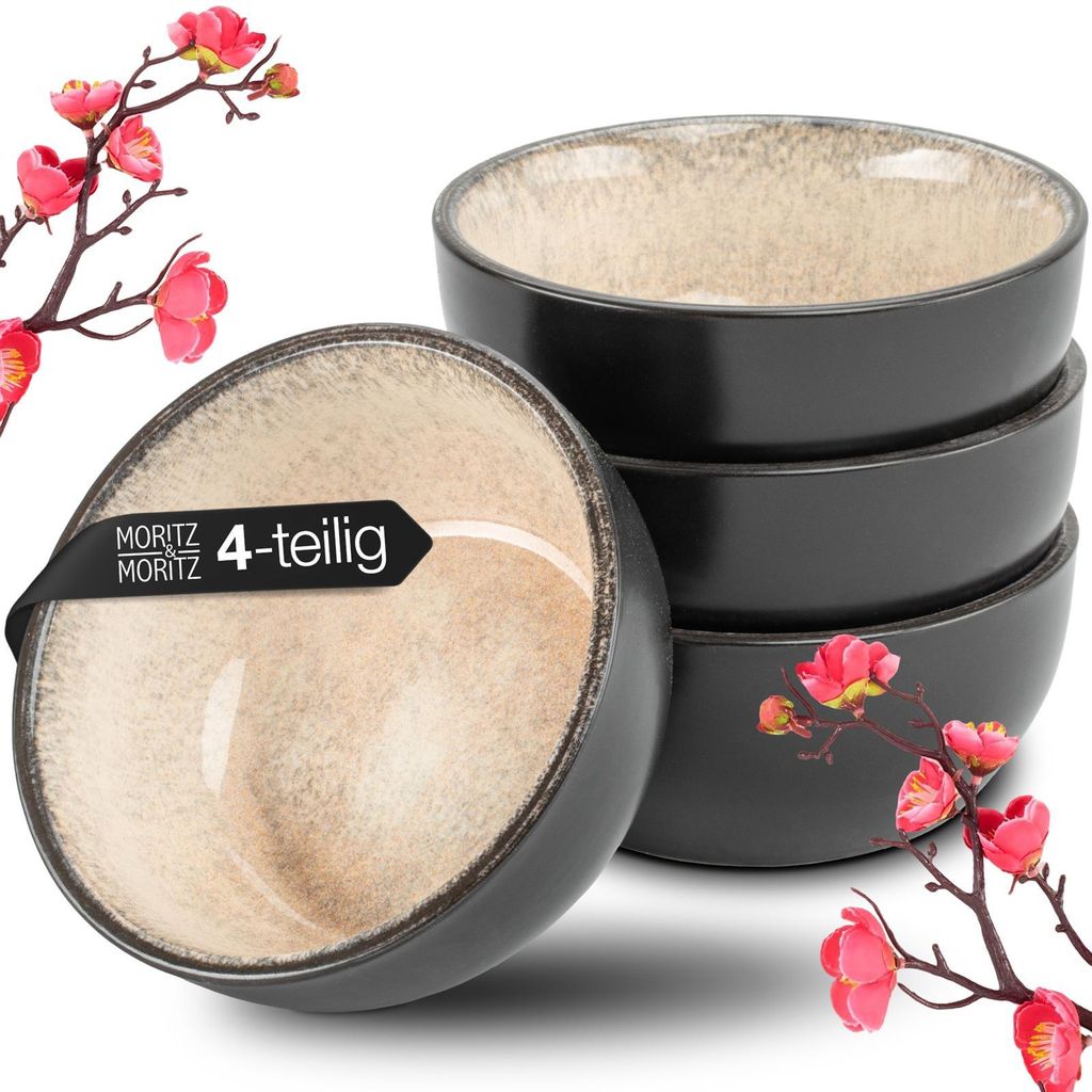 Moritz & Moritz VIDA 4tlg Miso Schalen Beige Produktbild 