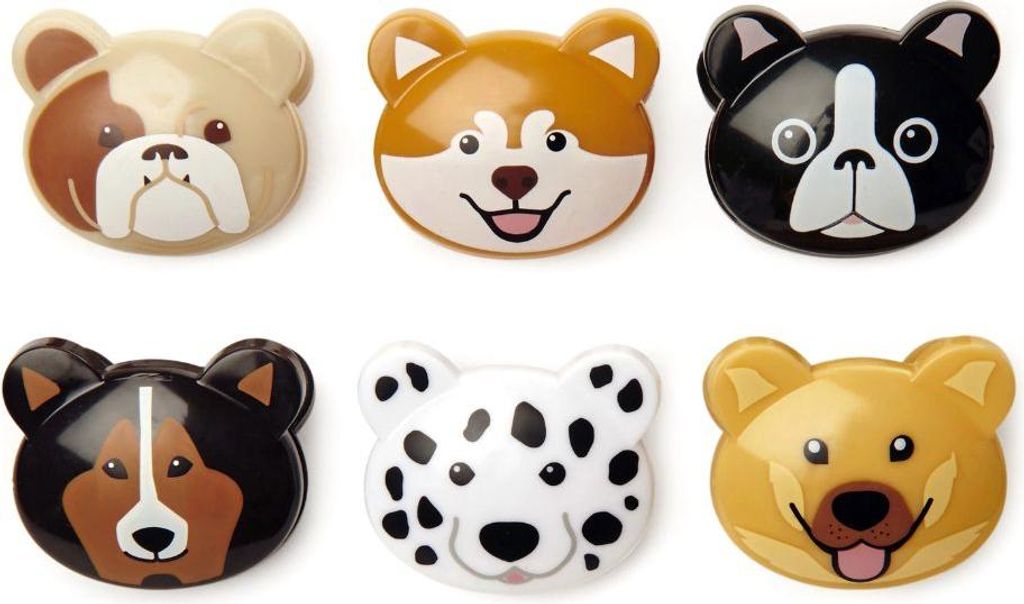 Kikkerland Klipsy do toreb Doggie - zestaw 6 szt. Zdjęcie produktu 