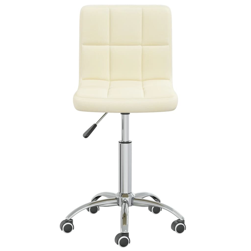 Möbel 1 Pcs Esszimmerstuhl, Küchenstühle - Polsterstühle - Drehbar Creme Stoff - Wohnzimmerstuhl CLORIS4168421