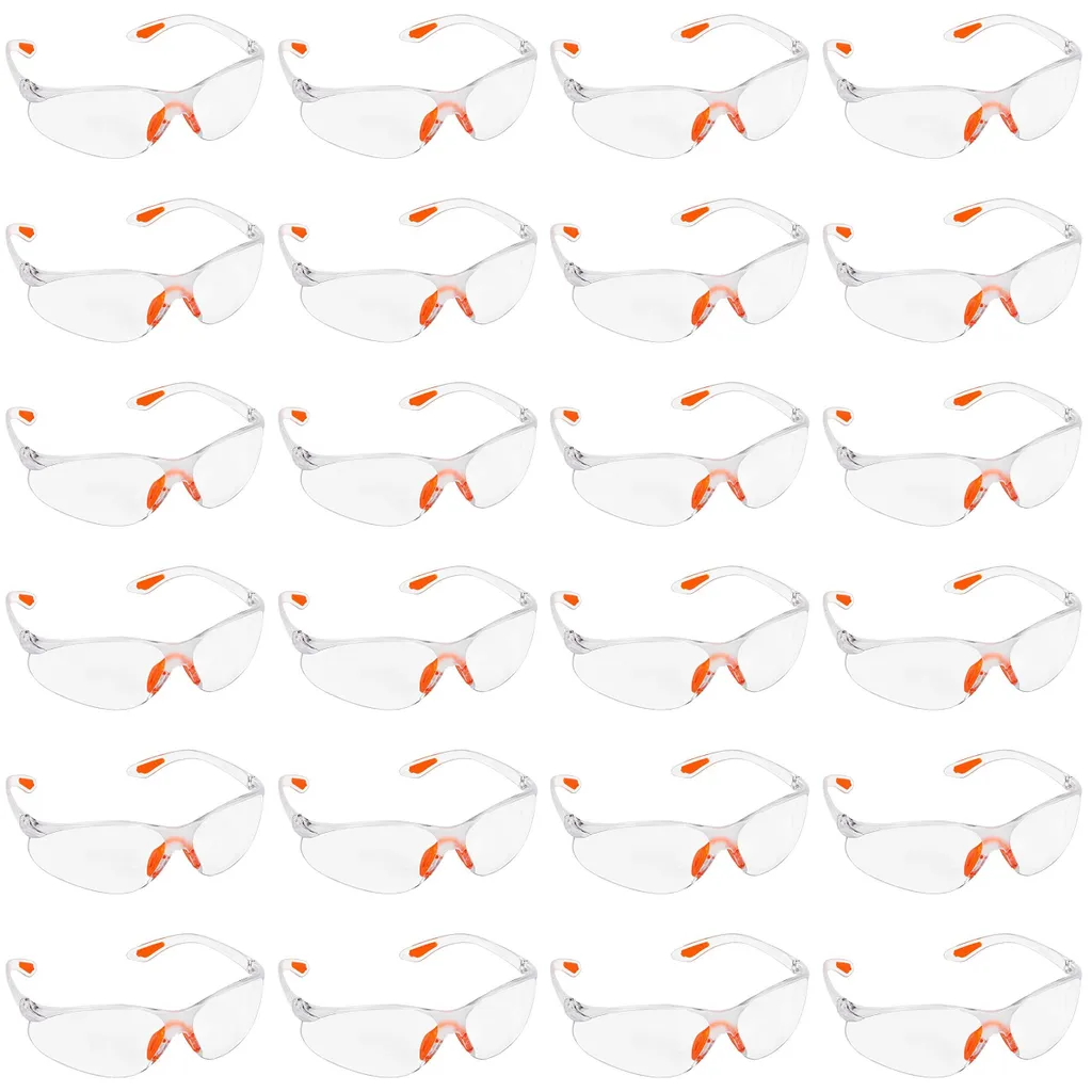 Lunettes de Protection Anti-Glisse Lot de 24 Finies les Chutes du Nez