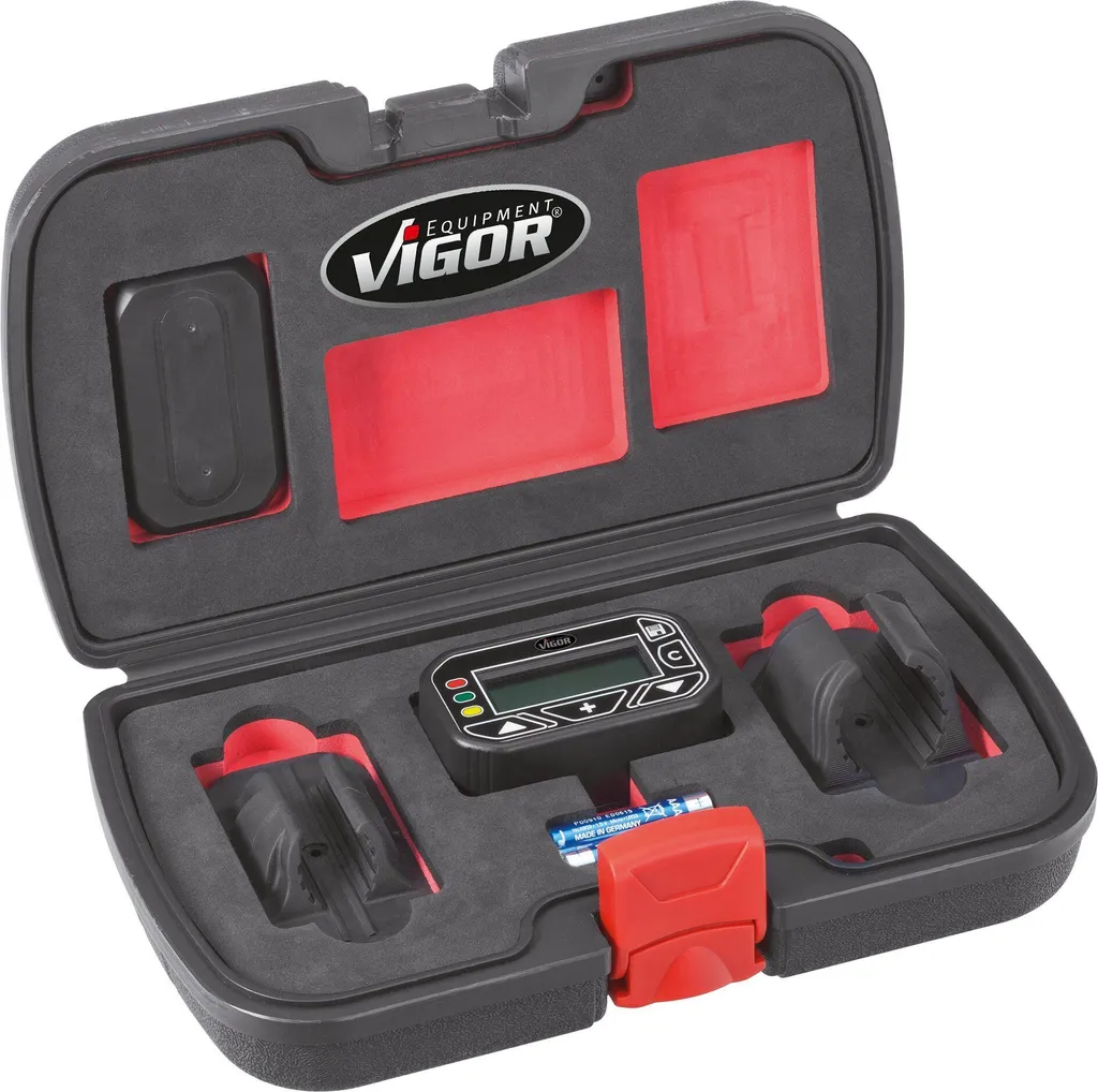 Misuratore Angolare VIGOR V2795 Digitale - Tolleranza 2% per Officine 4.0